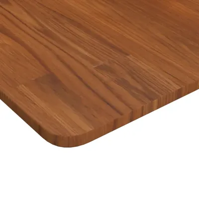 Zdjęcie produktu dla vidaXL Blat Kwadratowy Ciemnobrązowy 40x40x1,5cm Obrobiony Dębem