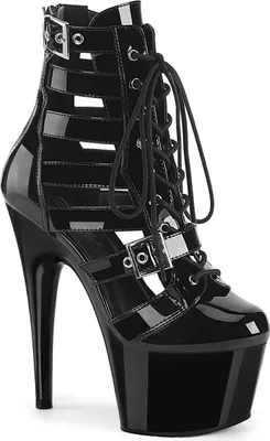 Produktbild von ADORE-1013MST Damen Booties von Pleaser, Schwarz  , EU 36, US 6