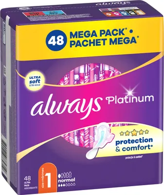 Obrázok produktu pre ALWAYS Platin Normal 48 ks