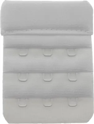 Produktbild von BH-Verlängerung 3-reihig 45 mm weiß – Mehr Komfort für Ihre Wäsche, 1 Stück