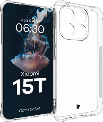 Produktbild von Flexible Handyhülle für Xiaomi 15T, Bizon Case Salpa, Transparent