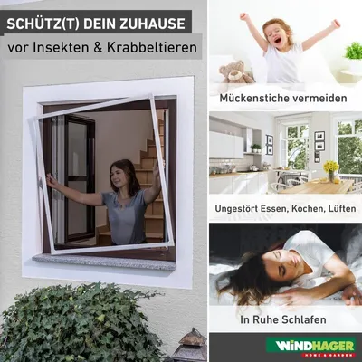 Produktbild von Fliegengitter Rahmenfenster Click & Protect