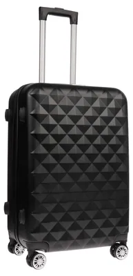 Produktbild von Koffer Grösse L Reisekoffer 80L Volumen Hartschalenkoffer Reisen 44x46x28 Schwarz