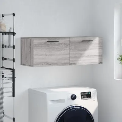 Produktbild von "2026 Moderne"Wandschrank - Küchenschrank(1 pc) klassische - Grau Sonoma 100x36,5x35cm Holzwerkstoff - Kommoden DEMöbel390825