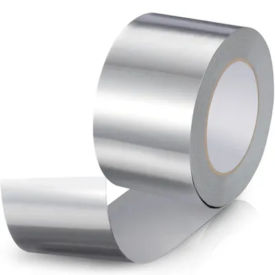 Zdjęcie produktu dla Taśma aluminiowa, wodoodporna i odporna na wysokie temperatury, 50 mm x 10 m