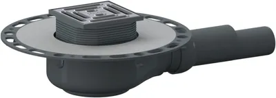 Produktbild von Dallmer Tisto Plan K10 Bodenablauf, waagerecht, DN40/ DN50, 100x100mm 513113