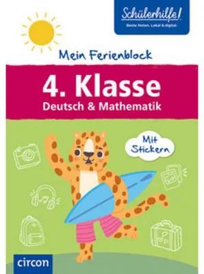 Produktbild von Mein Ferienblock - 4. Klasse