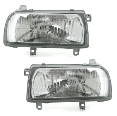 Produktbild von TYC Scheinwerfer Set für VW Vento Frontscheinwerfer H4 LWR Streuscheibe Halogen