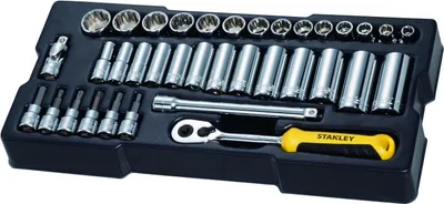 Zdjęcie produktu dla Stanley Zestaw Kluczy 36 Elementów 3/8" Transmodule