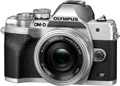 Immagine prodotto di OLYMPUS OM-D E-M10 IV Argento + 14-42 Pancake Zoom EZ Argento