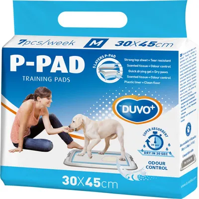 Produktbild von Duvo+ Welpenunterlagen P-Pad Medium, Maße: 30 x 45 cm