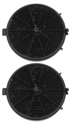 Aktivkohlefilter KF573 120x17mm 2er-Set für Dunstabzugshauben