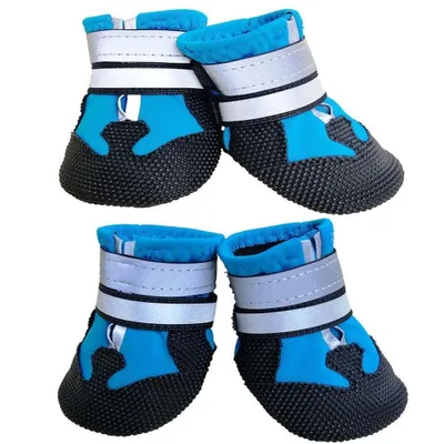 Produktbild von Hundeschuhe pfotenschutz,Klettverschluss,M