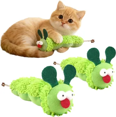 Produktbild von Katzenspielzeug Katzenminze-Spielzeug, Katzenspielzeug, interaktives Katzenspielzeug, Raupe, Katzenspielzeug, Katzenspielzeug, Katzenspielzeug, Katzen