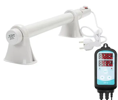 Image de Réchauffeur de serre - Chauffage de serre 55 W - 50 cm - Avec thermostat - IP44