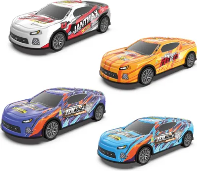 Image de Voiture de drift en métal sur volant d'inertie 17 cm