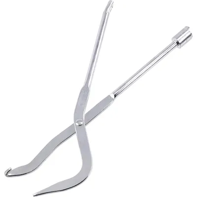 Imagen del producto de Pinza para resortes de freno, de 30 cm (12 pulgadas), de doble cara, para frenos de tambor, fabricada en aluminio