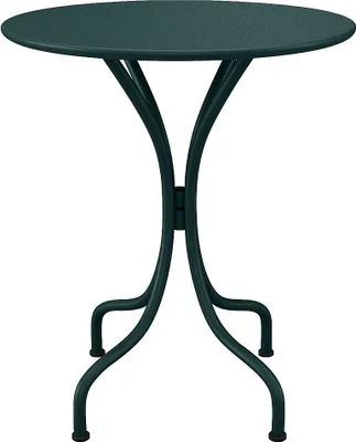 Produktbild von Runder Gartentisch aus Metall, Durchmesser 60 cm – Flaschengrün – MIRMANDE von MYLIA