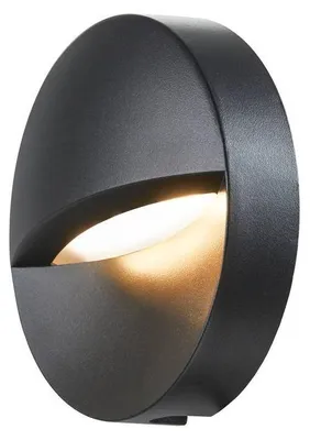 Obrázok produktu pre SLV 1002868 DOWNUNDER OUT round WL Vonkajšie nástenné svietidlo LED antracitová 3000K