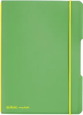 Produktbild von Herlitz Notizheft my.book flex A5 PP 40Bl. kariert hellgrün
