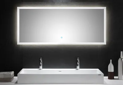 Produktbild von LED Spiegel 140x60 cm mit Touch Bedienung
