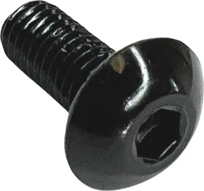 Produktbild von Alu M5x12 Linsenkopfschraube für Flaschenhalter Schwarz