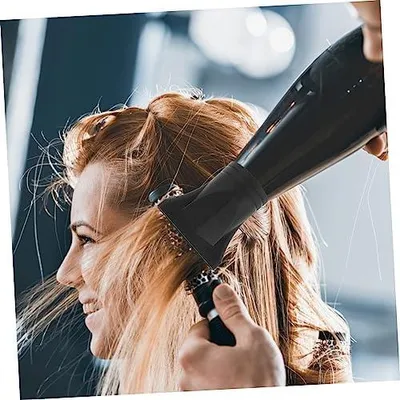 Produktbild von Föhn mit Diffusor 3 Stück Haartrockner Düsenaufsätze aus Kunststoff Schwarz Wiederverwendbar für Styling und Friseursalon