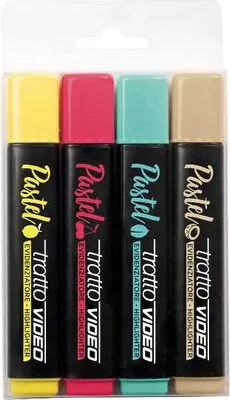 Image de Tratto F835802 marqueur 4 pièce(s) Couleurs assorties