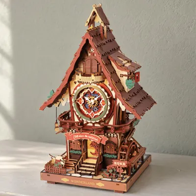 Imagen del producto de ROBOTIME LC901C, rompecabezas 3D, apto para cualquier género, a partir de 14 años, para adultos, multicolor, madera, Imagen generada por IA