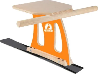 Immagine prodotto di Kit slittino da sci SkiBock RACE kit slittino da neve kit invernale arancione