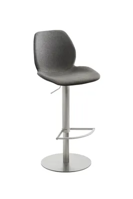 Produktbild von Bar-/Tresenhocker 1276 Gestell Edelstahl Sitzschale anthrazit