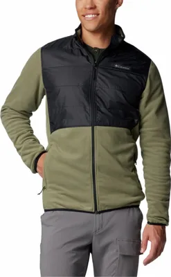 Produktbild von Columbia Basin Butte™ Ii Fleece Mit Durchgehendem Reißverschluss Grün,Schwarz L Mann Grün,Schwarz L