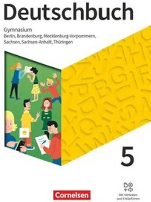 Immagine prodotto di Deutschbuch Gymnasium 5. Schuljahr - Berlin, Brandenburg, Mecklenburg-Vorpommern, Sachsen, Sachsen-Anhalt und Thüringen - Schülerbuch - Neue Ausgabe
