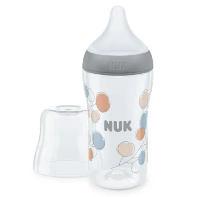 Zdjęcie produktu dla Butelka Nuk PP Perfect Match 260 ml + smoczek silikonowy