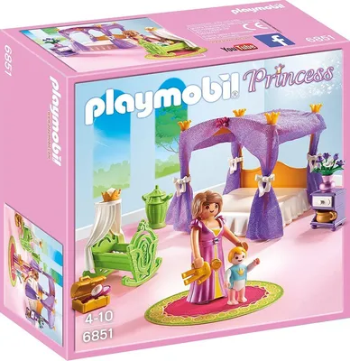Produktbild von PLAYMOBIL Princess Chamber with Cradle, Aktion/Abenteuer, 4 Jahr(e), Mehrfarbig