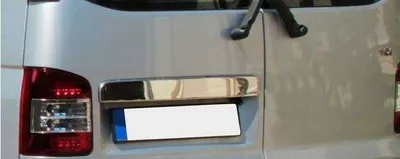 Obrázek produktu pro NEREZOVÁ OCELOVÁ CHROMOVÁ NÁDOBA PRO VW T6 s DĚLENÝMI ZADNÍMI DVEŘMI | od 2015&gt