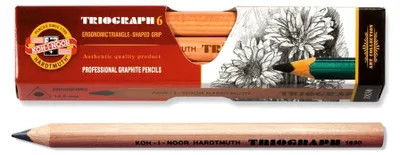 Produktbild von Graphitstifte Jumbo- Natur im 6er Pack