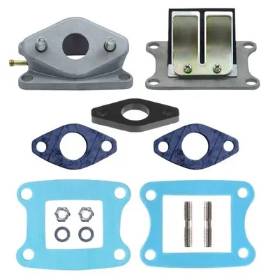 Obrázek produktu pro Sací potrubí 16 mm + izolační deska + membránový blok + těsnění pro Honda MT, MB, MTX, MBX 50 – Citomerx