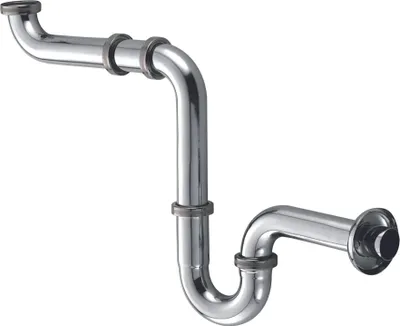 Obrázek produktu pro Kludi úsporný sifon chrom, 1 ks.