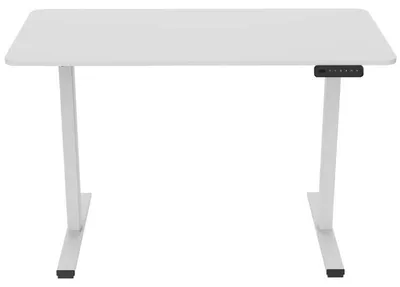 Immagine prodotto di Scrivania regolabile in altezza, modello FQ2W-1260-EUV2, dimensioni 120 x 60 cm, colore bianco