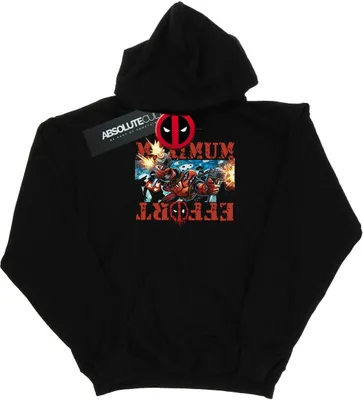 Obrázok produktu pre Marvel - Mikina s kapucňou "Maximum Effort" pre mužov BI8998 (M) (Black)