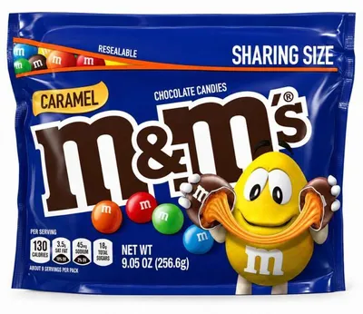Produktbild von M&M'S Caramel 256,6g