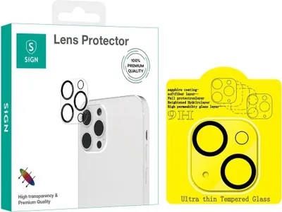 Image de Protection d'objectif SiGN en verre trempé pour iPhone 16e