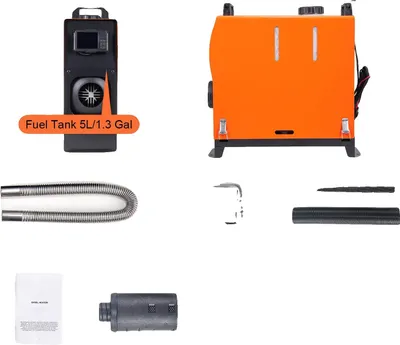Immagine prodotto di Riscaldatore ad aria diesel, portatile, controllo Bluetooth, 8 kW