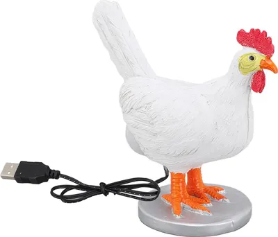 Produktbild von Lustige Eierlampe Henne Tischlampe, USB LED Nachtlicht für Wohnzimmer und Schlafzimmer, kreative Wohnkultur