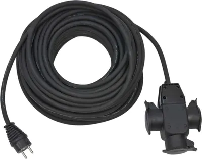 Immagine prodotto di Cavo di prolunga Brennenstuhl 25 m H07RN-F3G1,5 nero