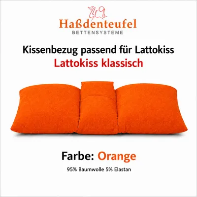 Produktbild von Kissenbezug passend für Lattoflex Lattokiss 35 × 80 cm, KI-generiertes Bild