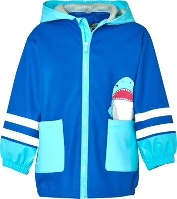 Produktbild von Playshoes Regenjacke Uni Kinder Wind- und wasserdicht Regenmantel Regenbeklei
