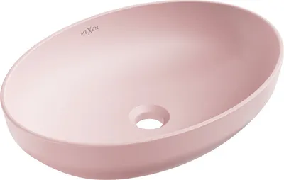 Produktbild von Mexen Cornelia Aufsatzwaschbecken 50 x 36 cm, Rosa matt - 21885044