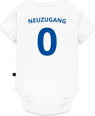 Produktbild von Spreadshirt Neuzugang Baby Geburt Nachwuchssportler Kurzarm Tages Baby Body, 86 (12-18 M.), Weiß